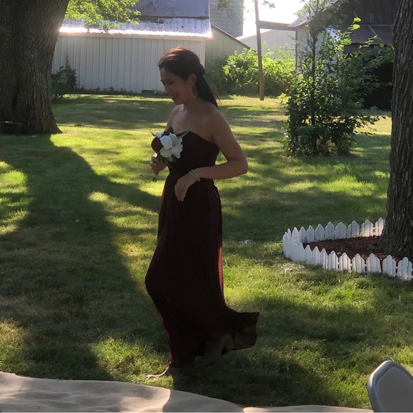 BIRDY GREY SHORTENED CHICKY CONVERTIBLE DRESS MESH CABERNET - Picture 16 of 16